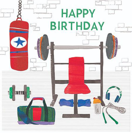 Picture of HAPPY BIRTHDAY GYM CARD